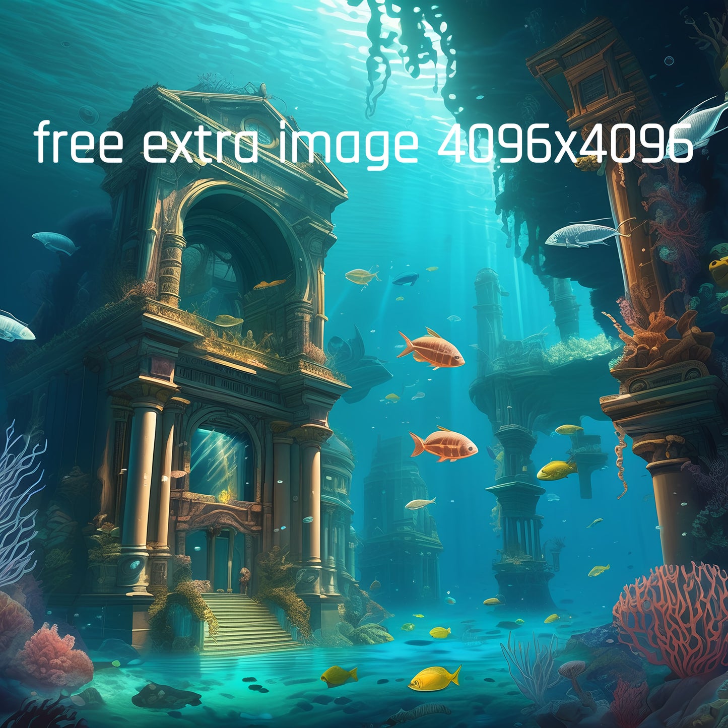Epic AI Monster pack + free extra image 4096x4096