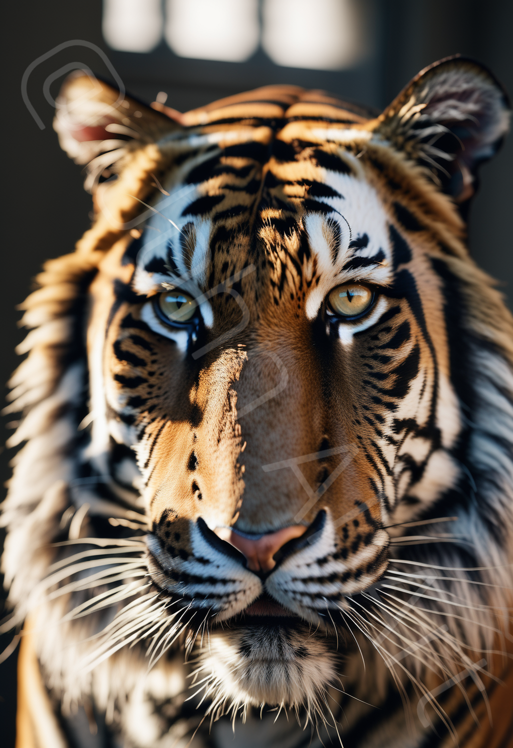Majestic Tiger – Mobile Wallpaper